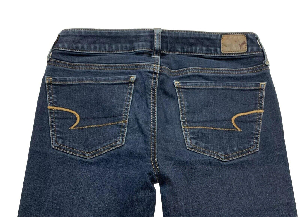 Jeggings elásticos azules para mujer de American Eagle, talla 2