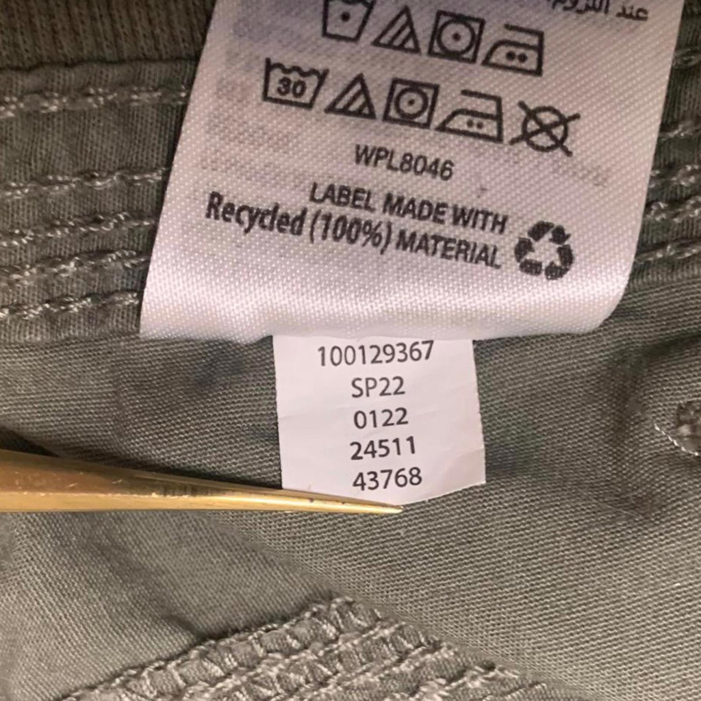 Pantalones capri cargo verde oliva para mujer, talla 16, talla 37, elásticos, de Style &amp; Co.