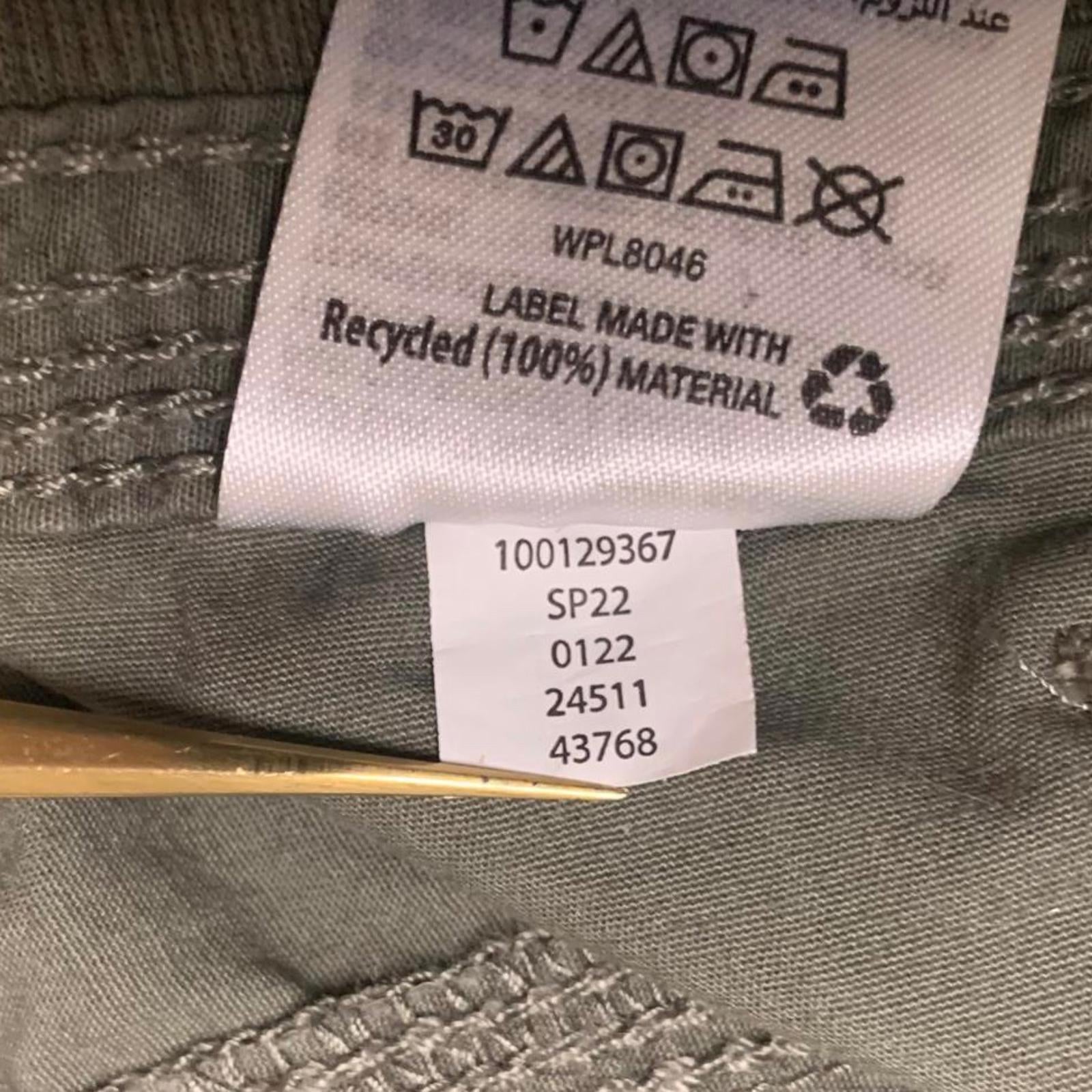 Pantalones capri cargo verde oliva para mujer, talla 16, talla 37, elásticos, de Style &amp; Co.