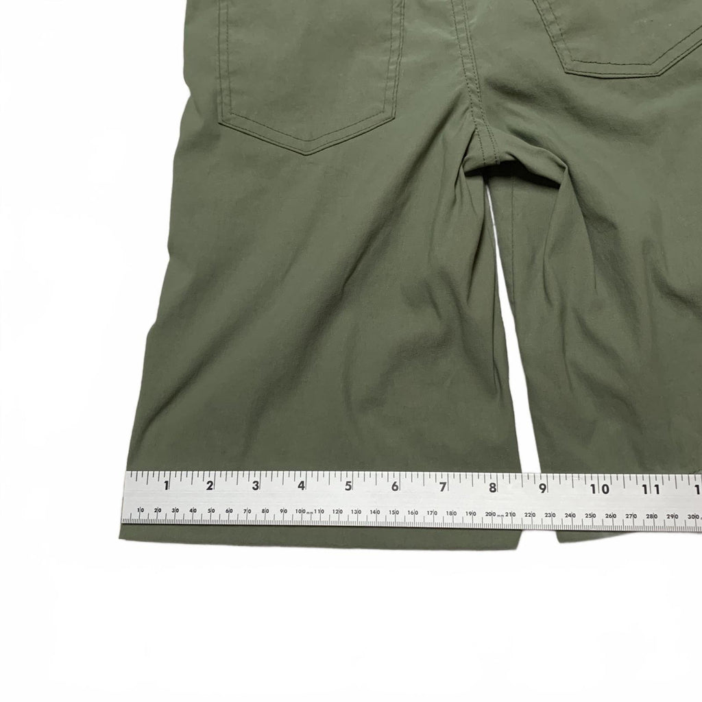 Pantalones cortos cargo vintage impermeables para niños, talla M (10/12), verde oliva, talla 24