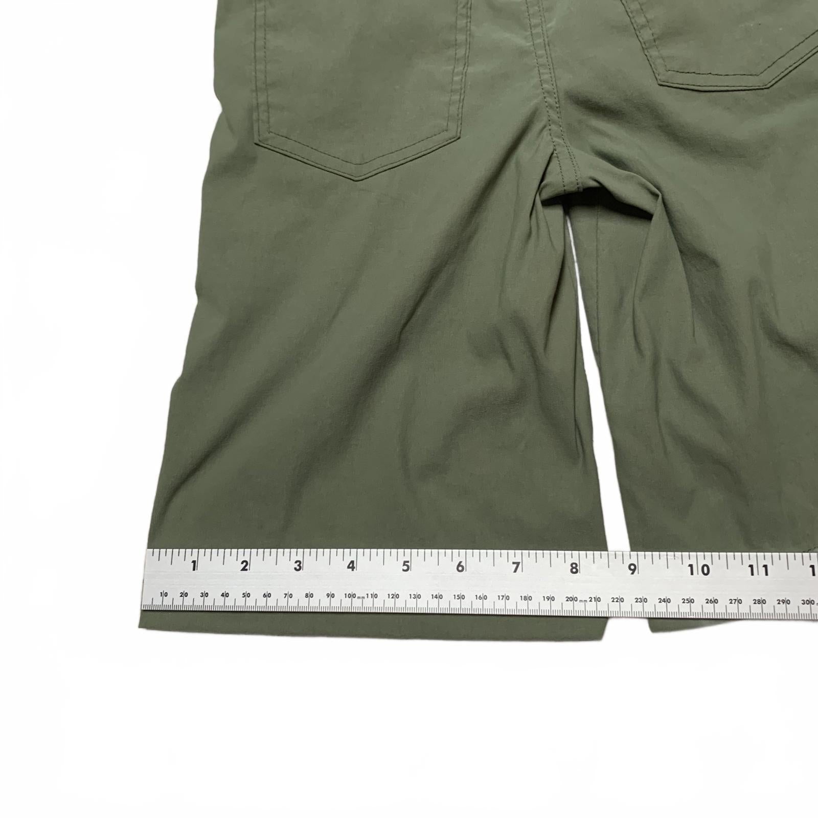 Pantalones cortos cargo vintage impermeables para niños, talla M (10/12), verde oliva, talla 24