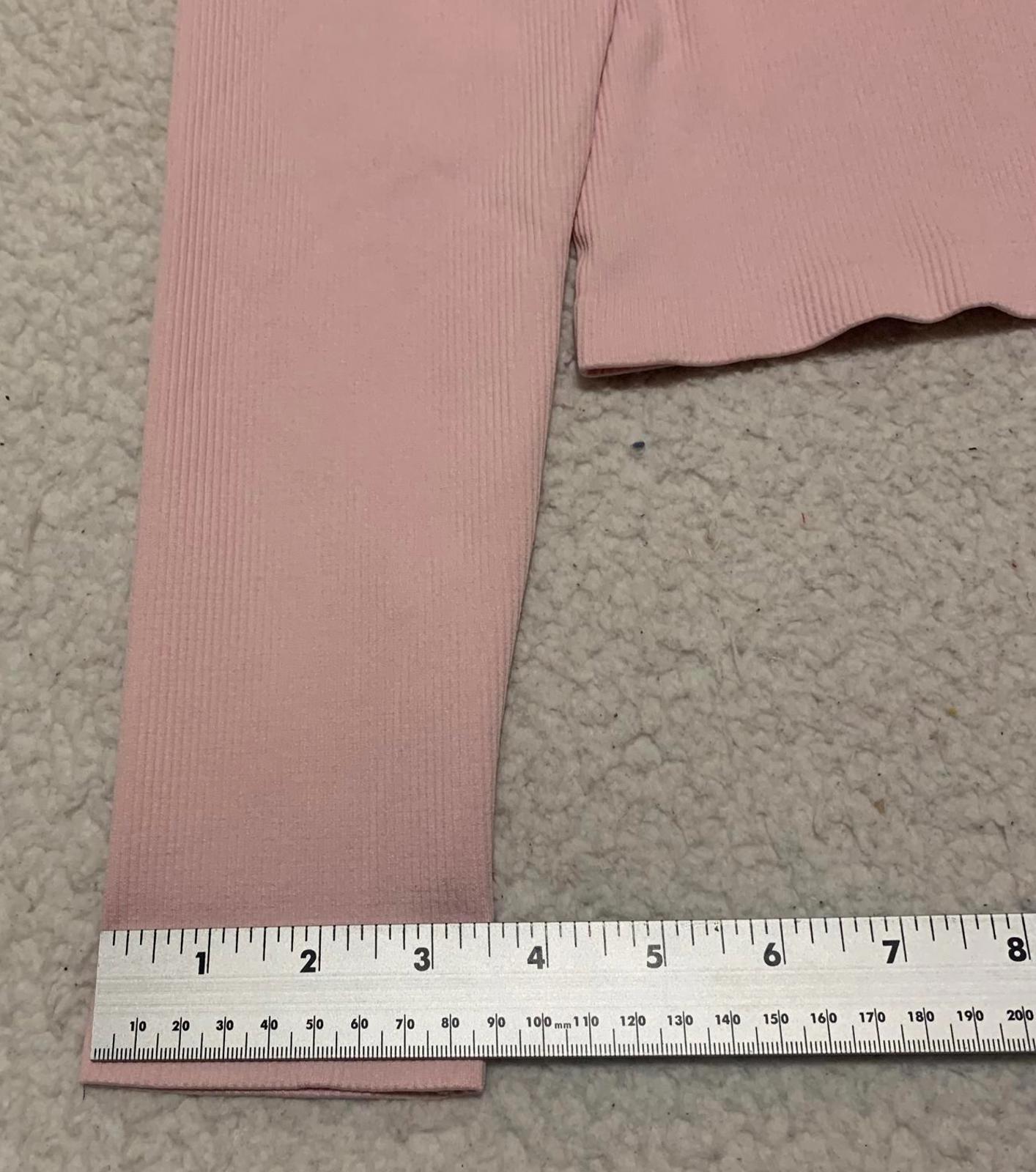 Top rosa de manga larga con hombros descubiertos para mujer, talla XL, de Charlotte Russe