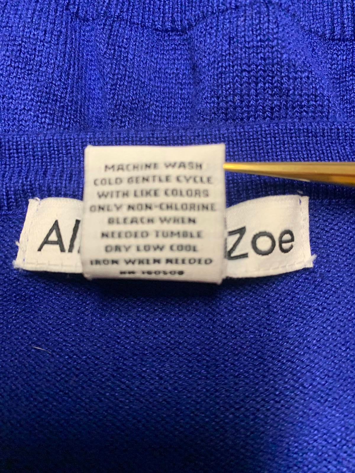 Cárdigan azul Allison + Zoe para mujer talla XL