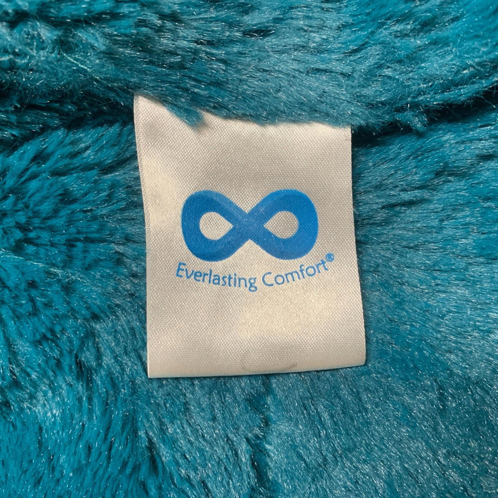 Manta de piel sintética de lujo Everlasting Comfort de 50” x 65”, suave y esponjosa, de doble cara