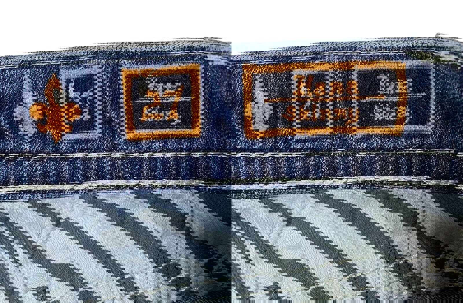 Vaqueros Rock Revival para mujer, talla 27, con bolsillo vaquero y puntadas llamativas