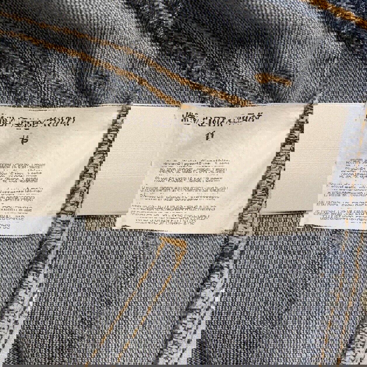 Gloria Vanderbilt Jeans Amanda para mujer, talla 16, corte vaquero