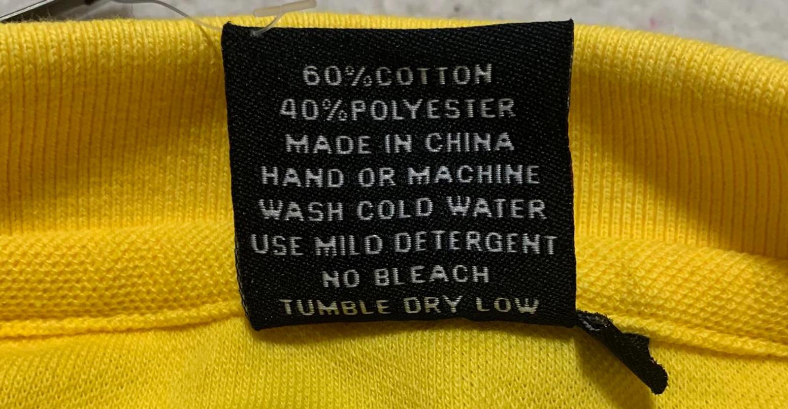 Polo amarillo Access para hombre, talla 6XL, nuevo, manga corta, tallas grandes y altas, uniforme informal