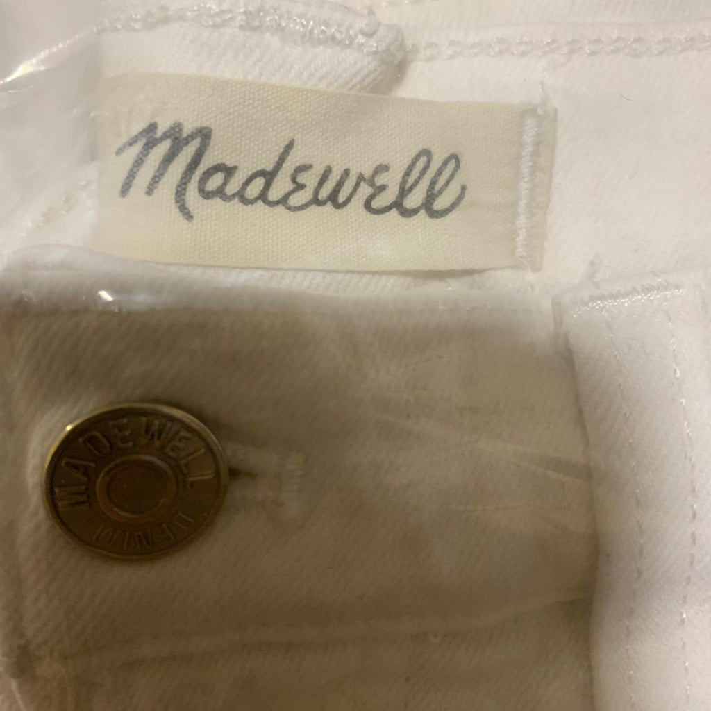 Pantalones vaqueros blancos Madewell para mujer, talla 28