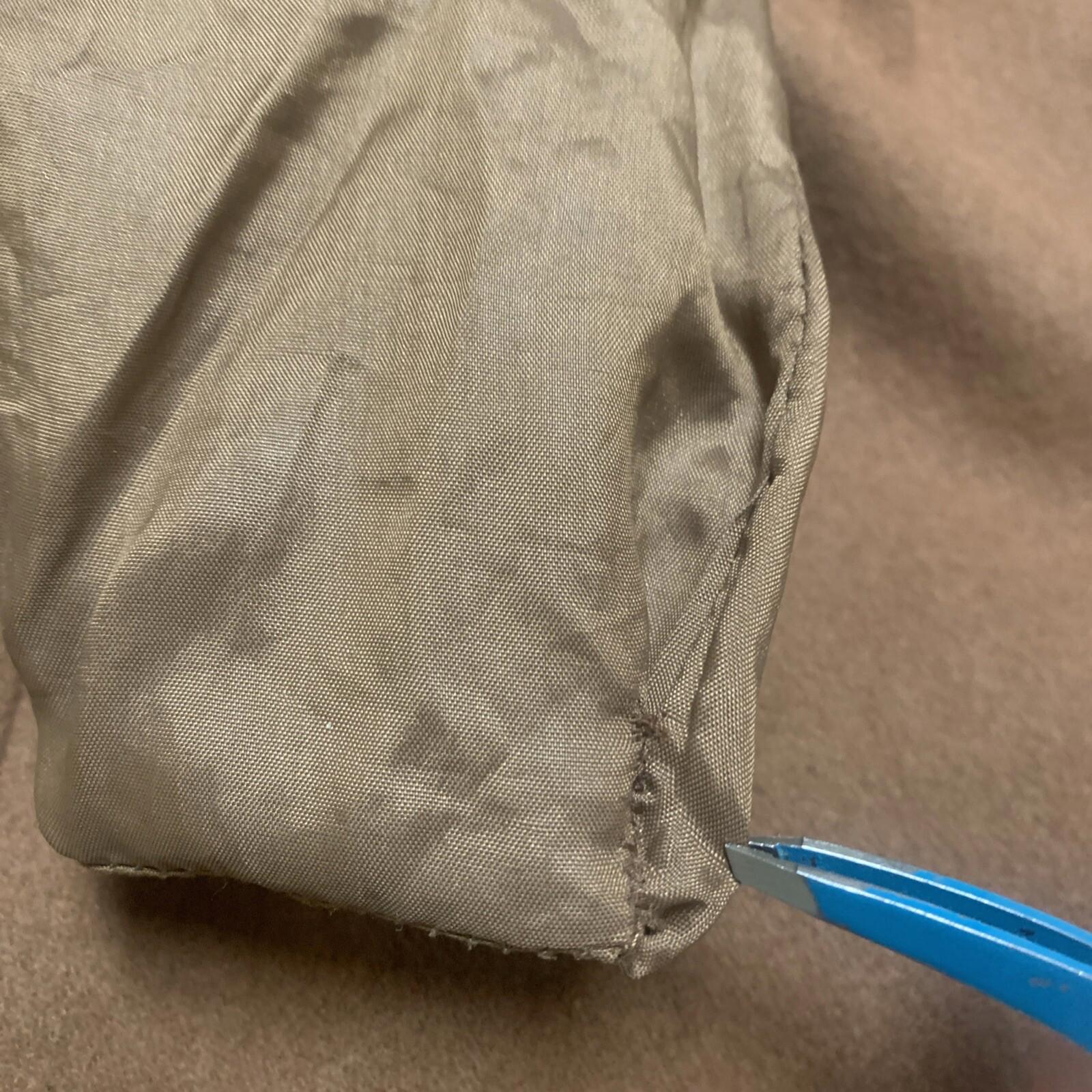 Cartonnier Wool Blazer Coat Women’s Small Brown Oversized Boyfriend 3/4 Sleeve