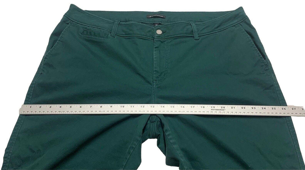 41 Jeans Hawthorn para mujer, talla 22W, verde, lado inclinado