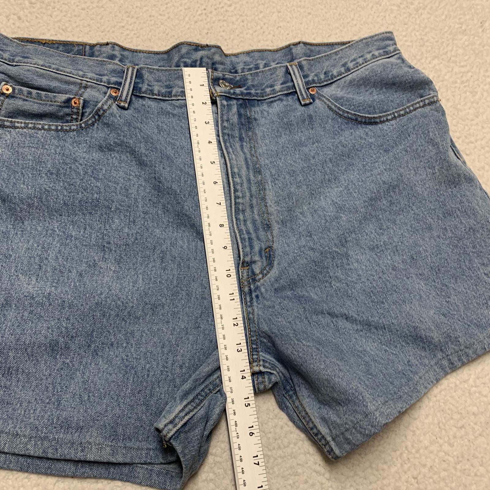 Pantalones cortos vaqueros Levi's 550 para hombre, talla 42, azul alterado, ancho 41,5 (talla real)