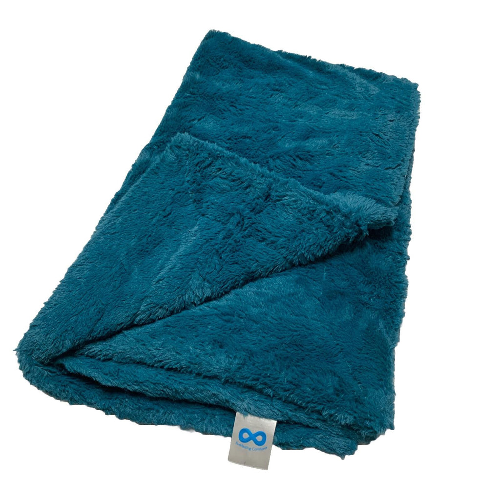 Manta de piel sintética de lujo Everlasting Comfort de 50” x 65”, suave y esponjosa, de doble cara