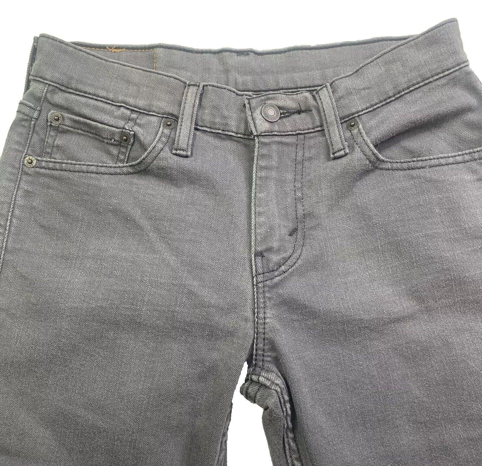 Vaqueros Levi Strauss 511 para hombre, talla 29x32, color gris, talla 5, corte recto