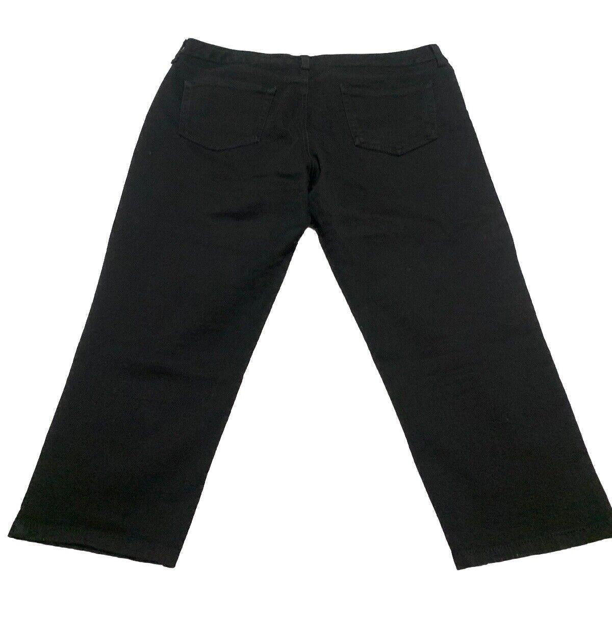 Charter Club Bristol Capri Pants Women’s Size 18 Mid Rise Black Jeans
