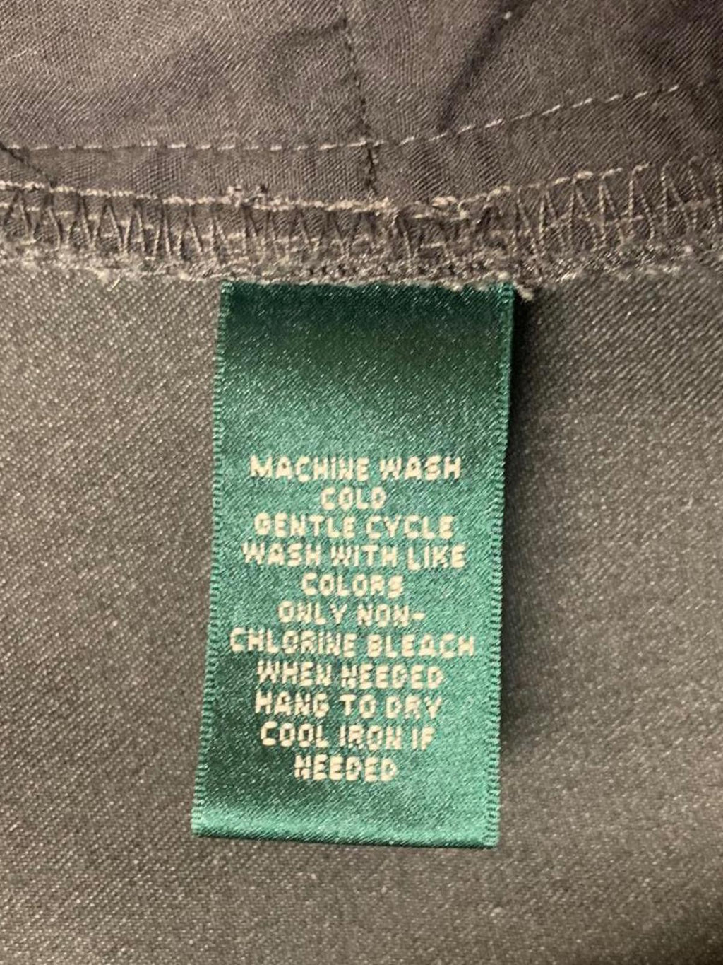 Pantalones de vestir Lauren Ralph Lauren Adelle para mujer, talla 10, color gris, ancho 34 x 28