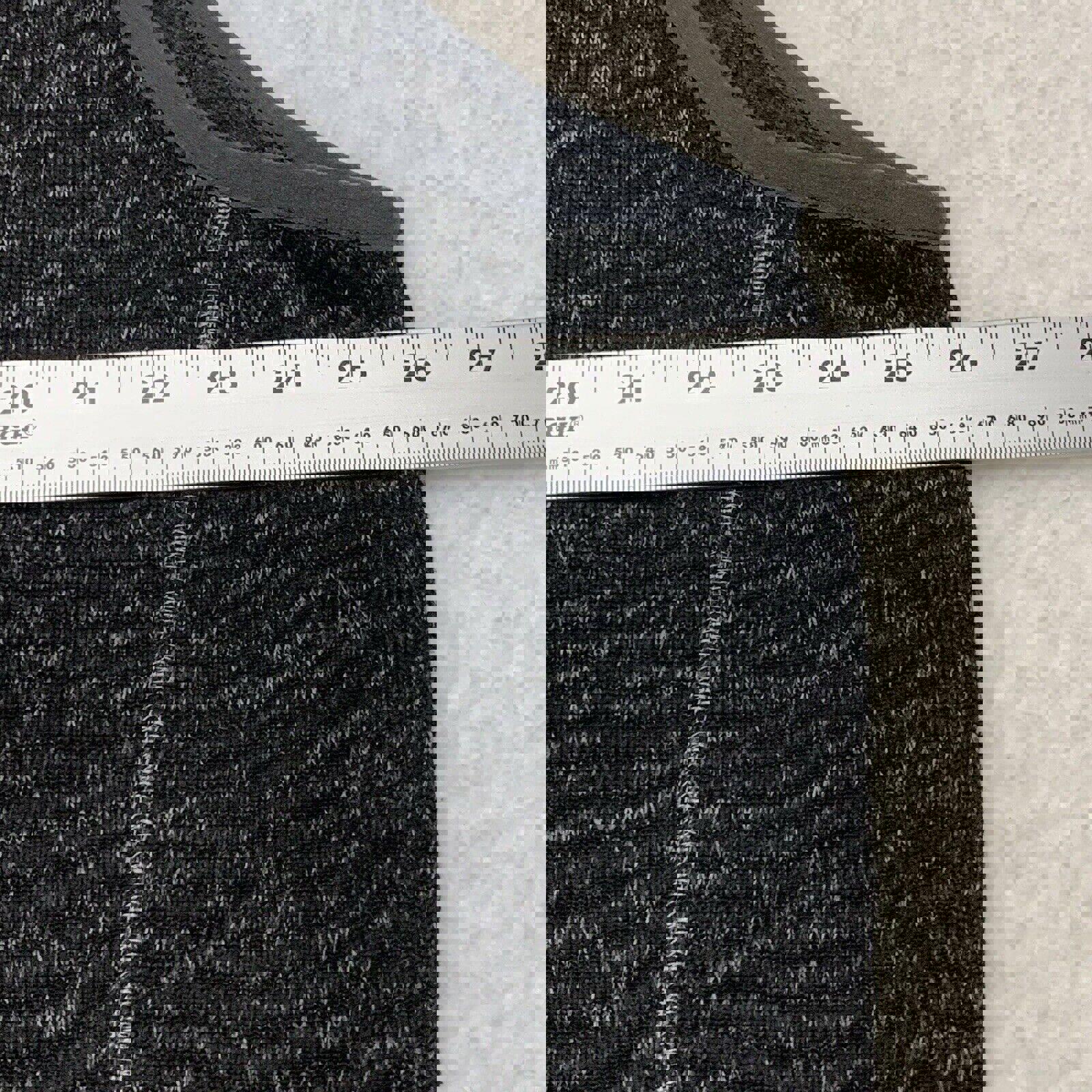 Chaqueta de forro polar Elevate de United Airlines, color negro carbón jaspeado, talla XL