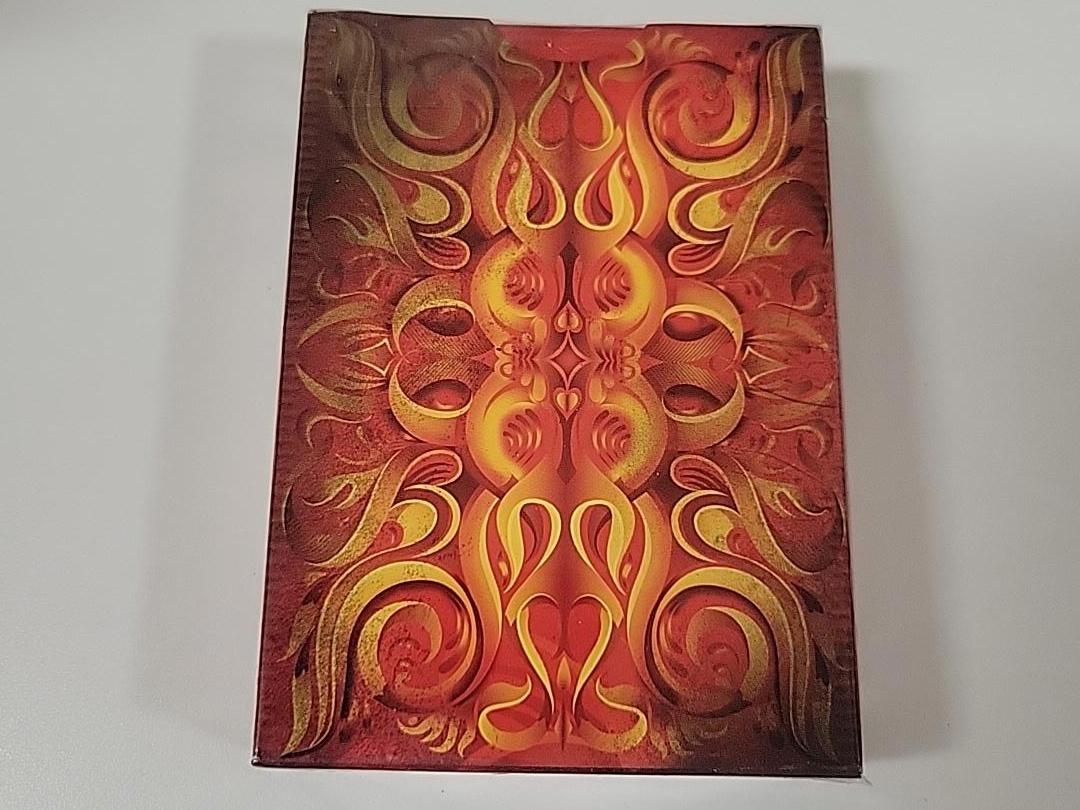 The Ellusionist Ignite Fine Playing Cards Poker Deck Red