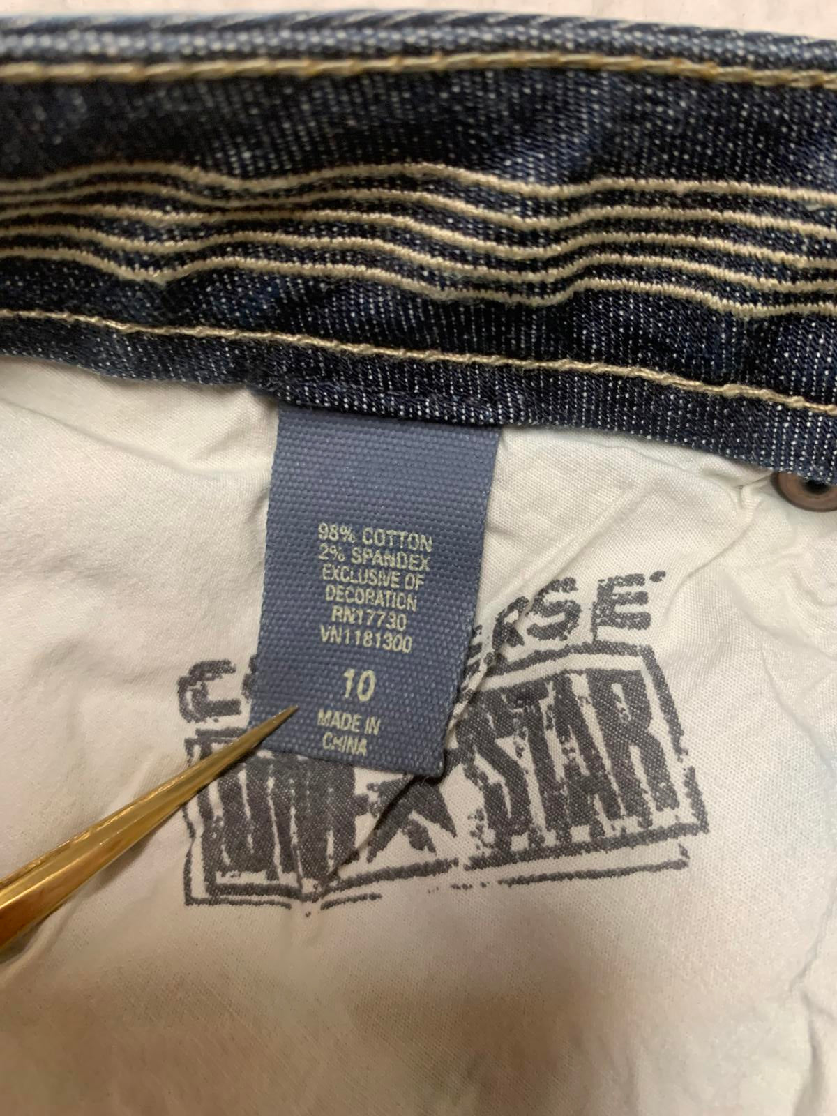 Vaqueros Converse One Star para mujer, talla 10, clásicos, ancho 30 x 30