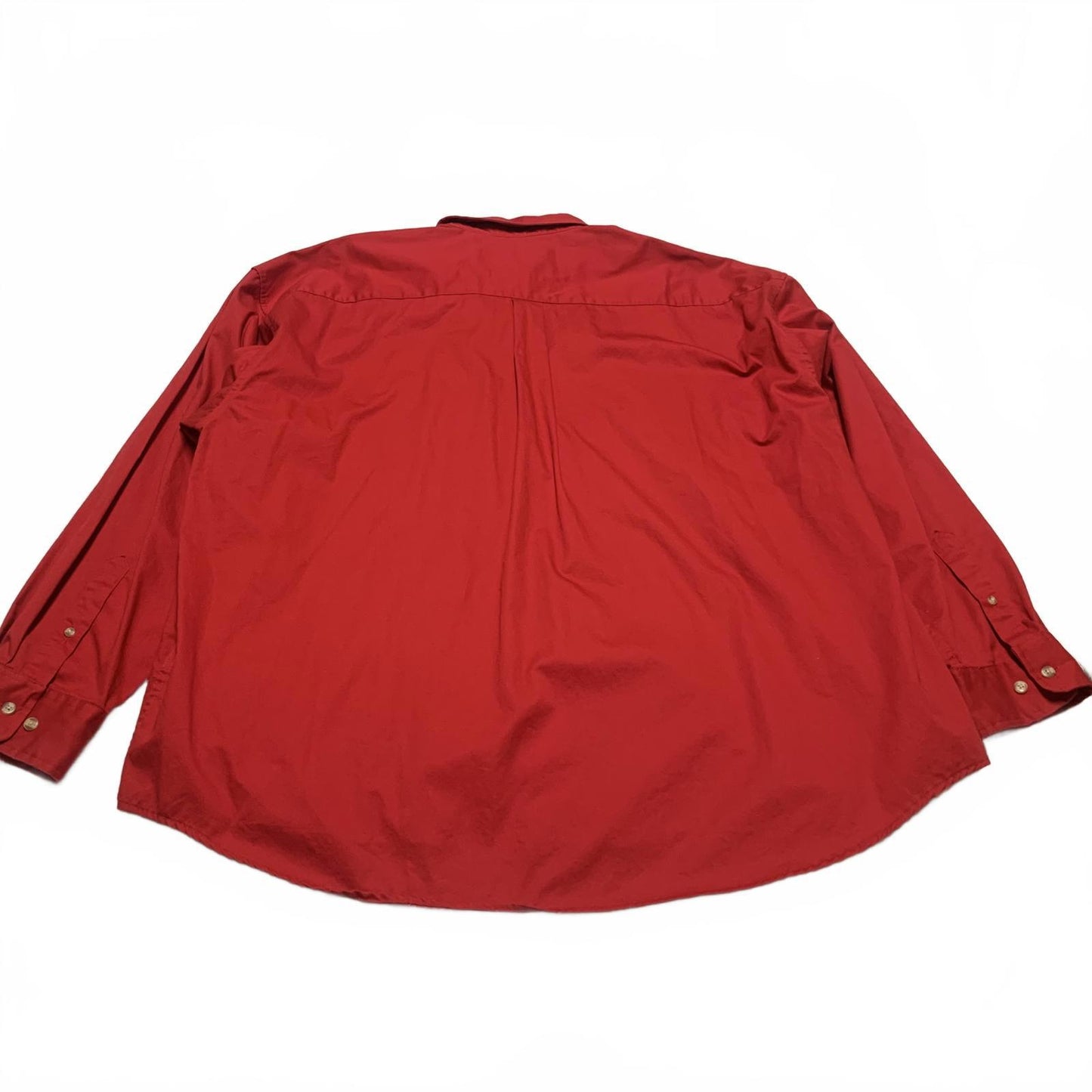 Munsingwear Men's 3X Red Wrinkle Resistant Red Button Shirt