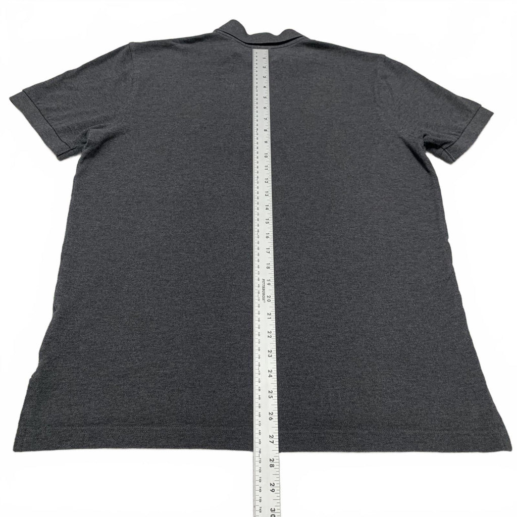 Polo Brooks Brothers 1818 de algodón para hombre, talla grande, gris, de alto rendimiento y corte ajustado