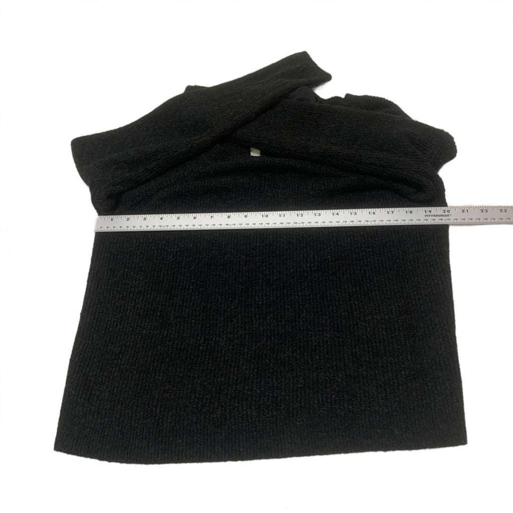 Suéter Abercrombie &amp; Fitch de manga larga negro Y2K con lazo en la espalda para mujer, talla M