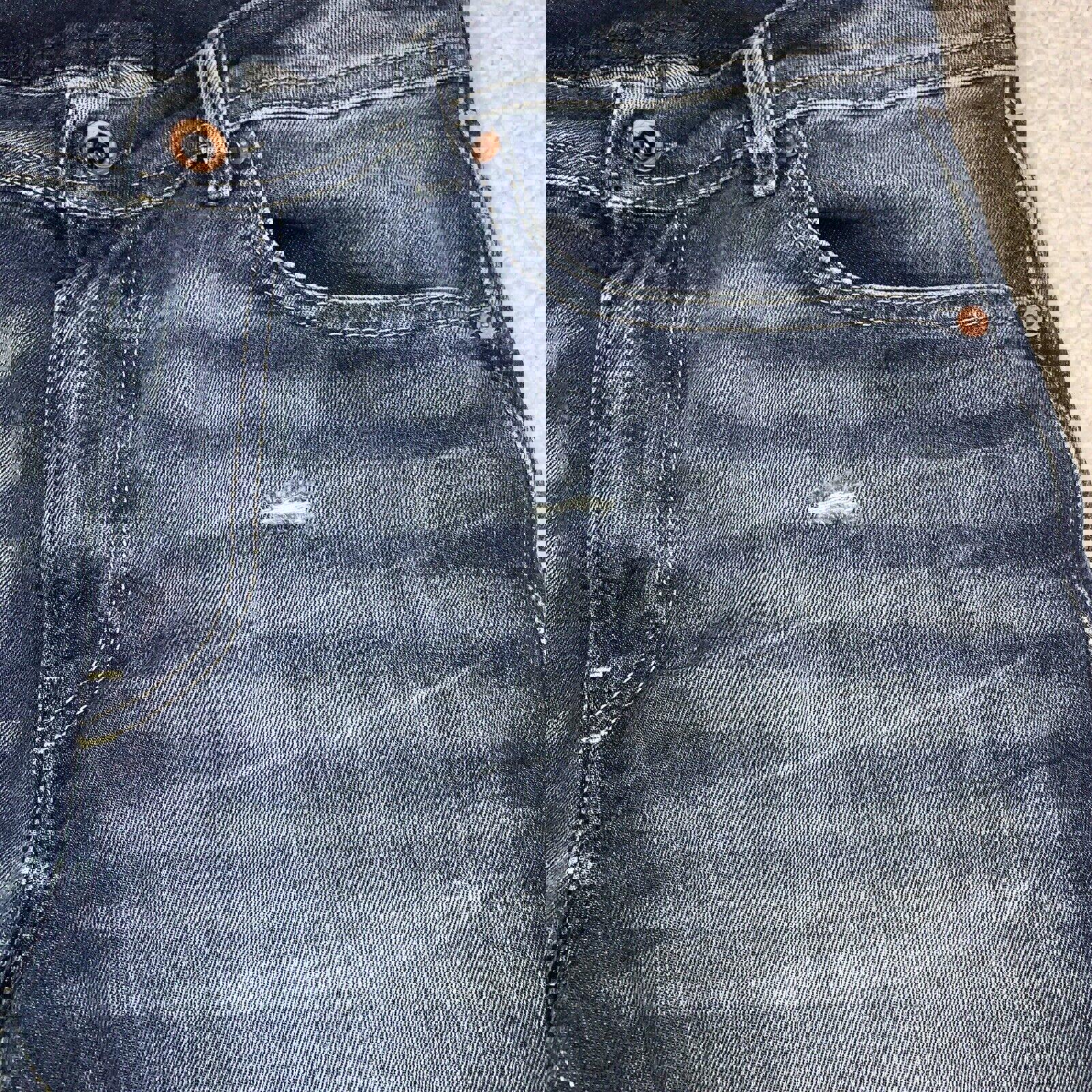 Vaqueros Diesel Thommer para hombre, talla 38x32, azul, ajustados, 084DD