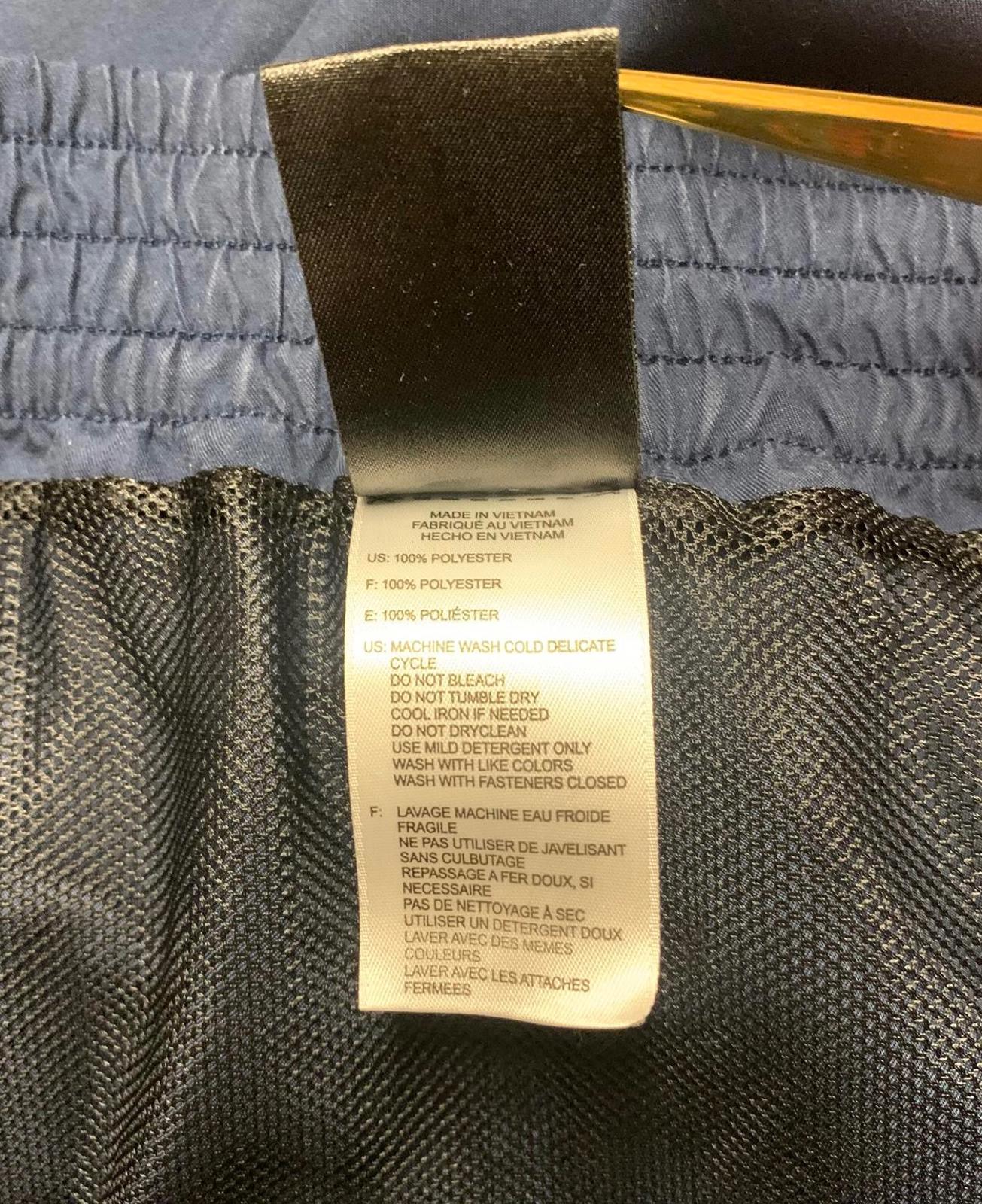 Bañador corto Adidas para hombre, talla XL, color azul marino, con forro (W33.5)