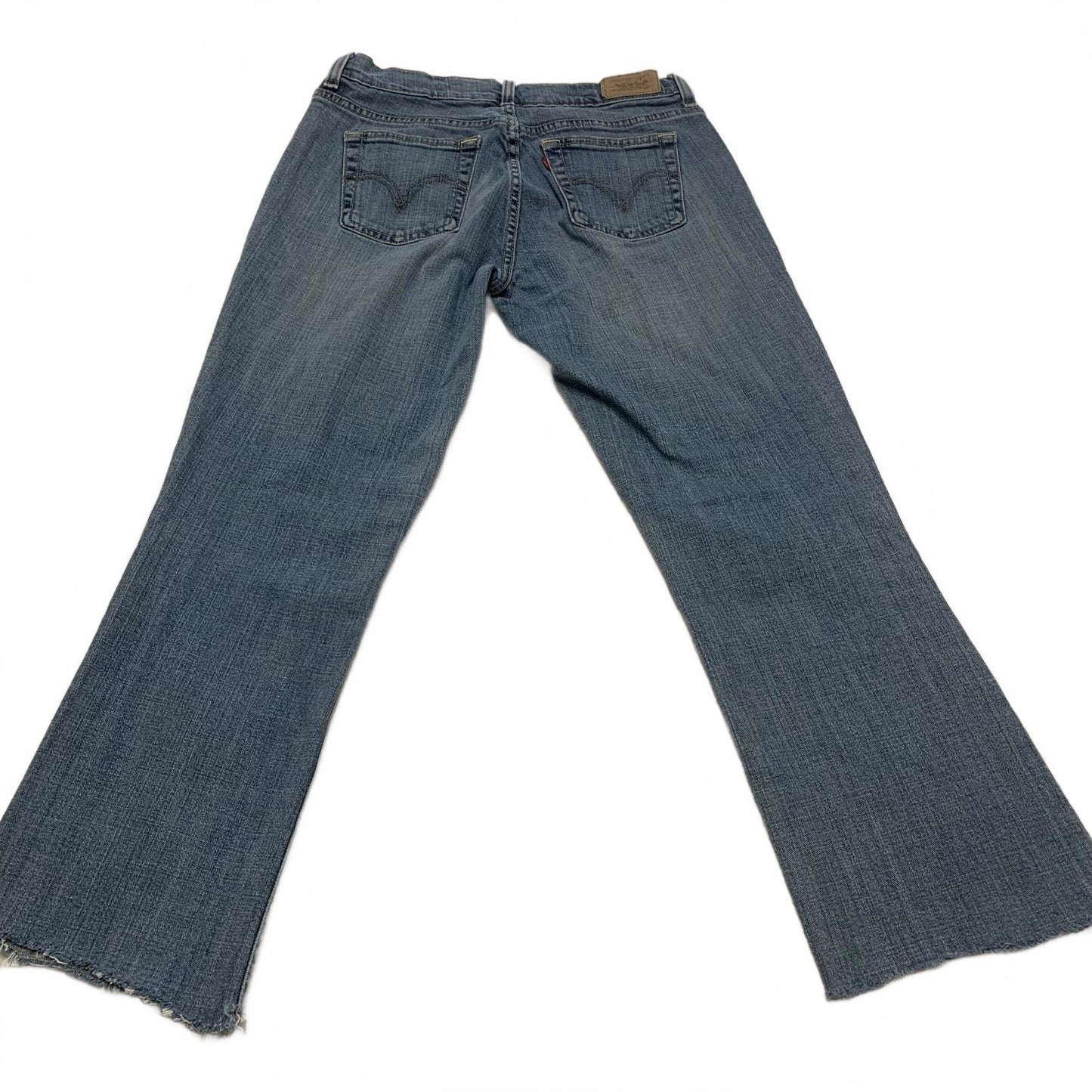 Levi's 515 Boot Cut Jeans Women's Size 6 L Cut Hem 25" Blue W28 x 25L Actual