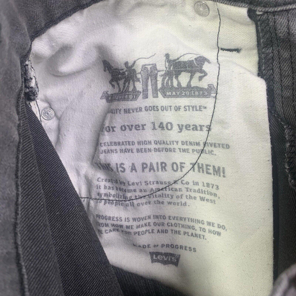 Levi Strauss 511 Men's Size 29x32 Gray 5  Straight Leg Jeans