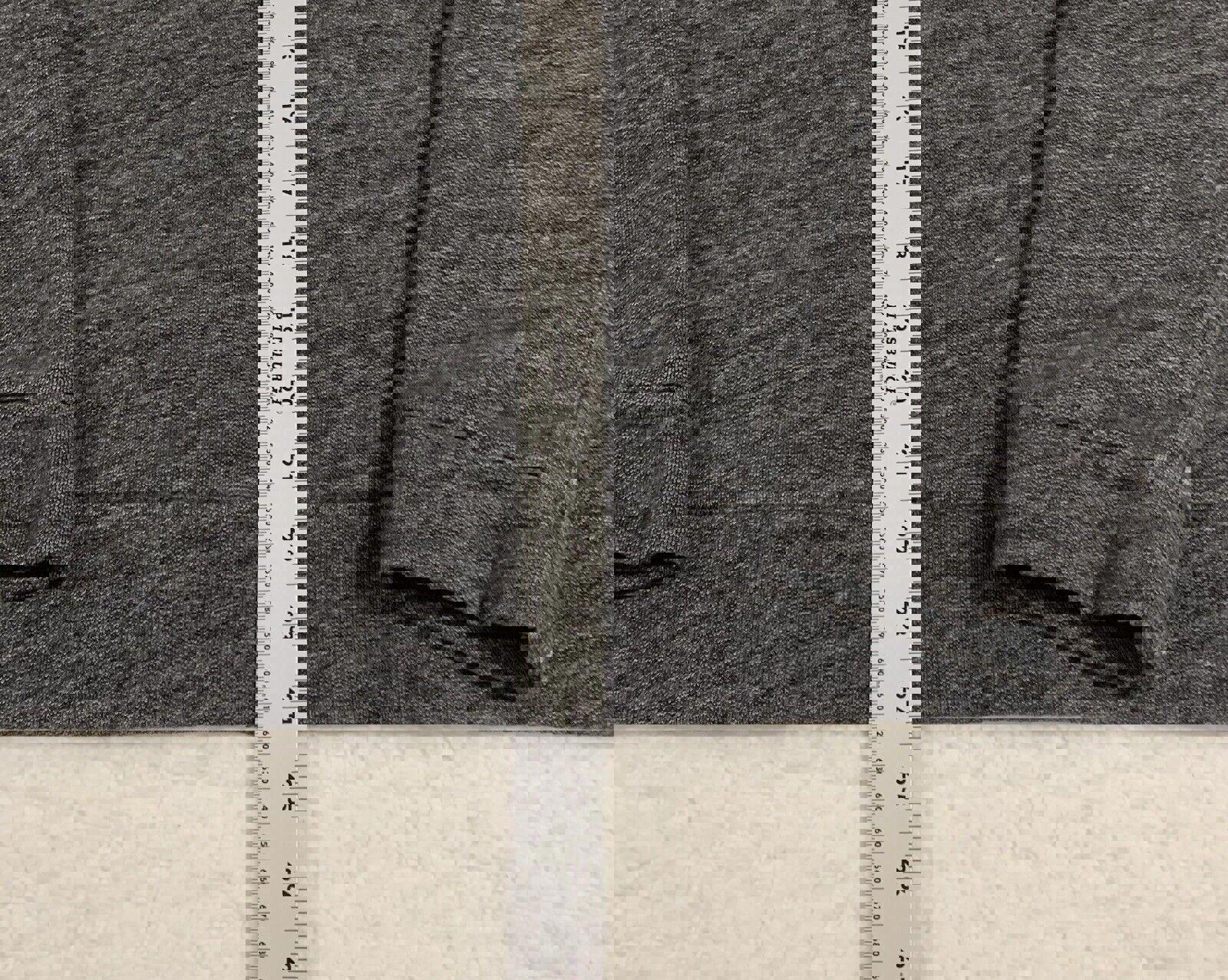 Sudadera con capucha J Crew para mujer, talla M, color negro y gris carbón.