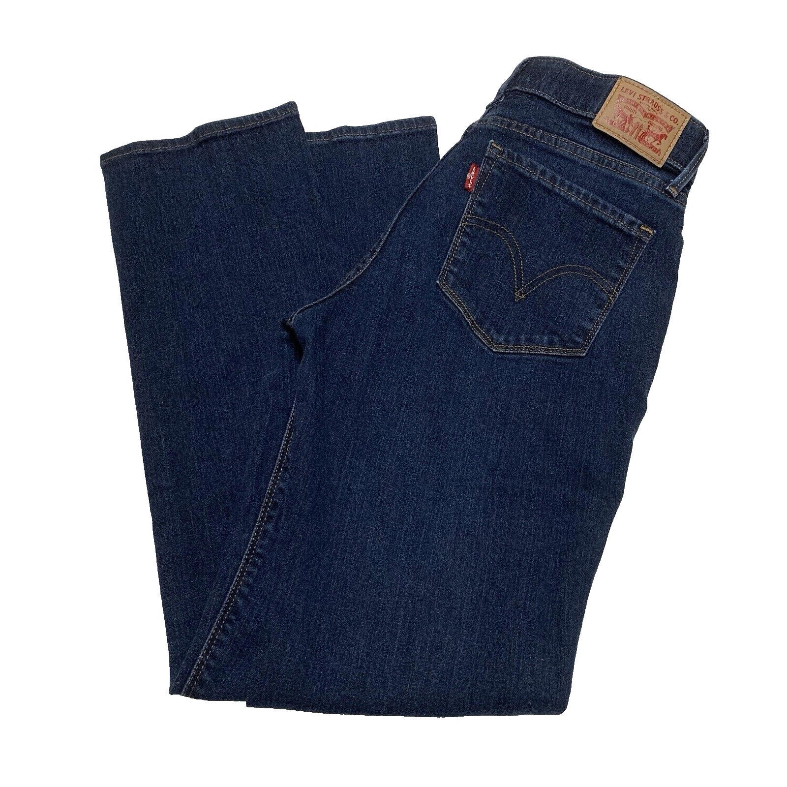 Vaqueros Levi's 511 para hombre, corte ajustado y elástico, 31 x 32, color azul oscuro