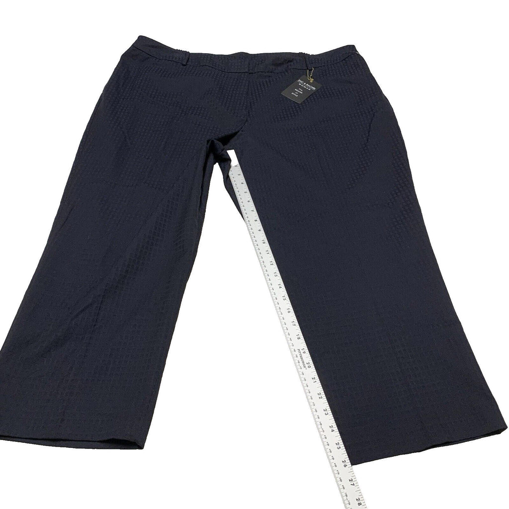 Zac & Rachel Square Pants Women’s 24W Trousers Slim Ankle Length Relaxed Chino