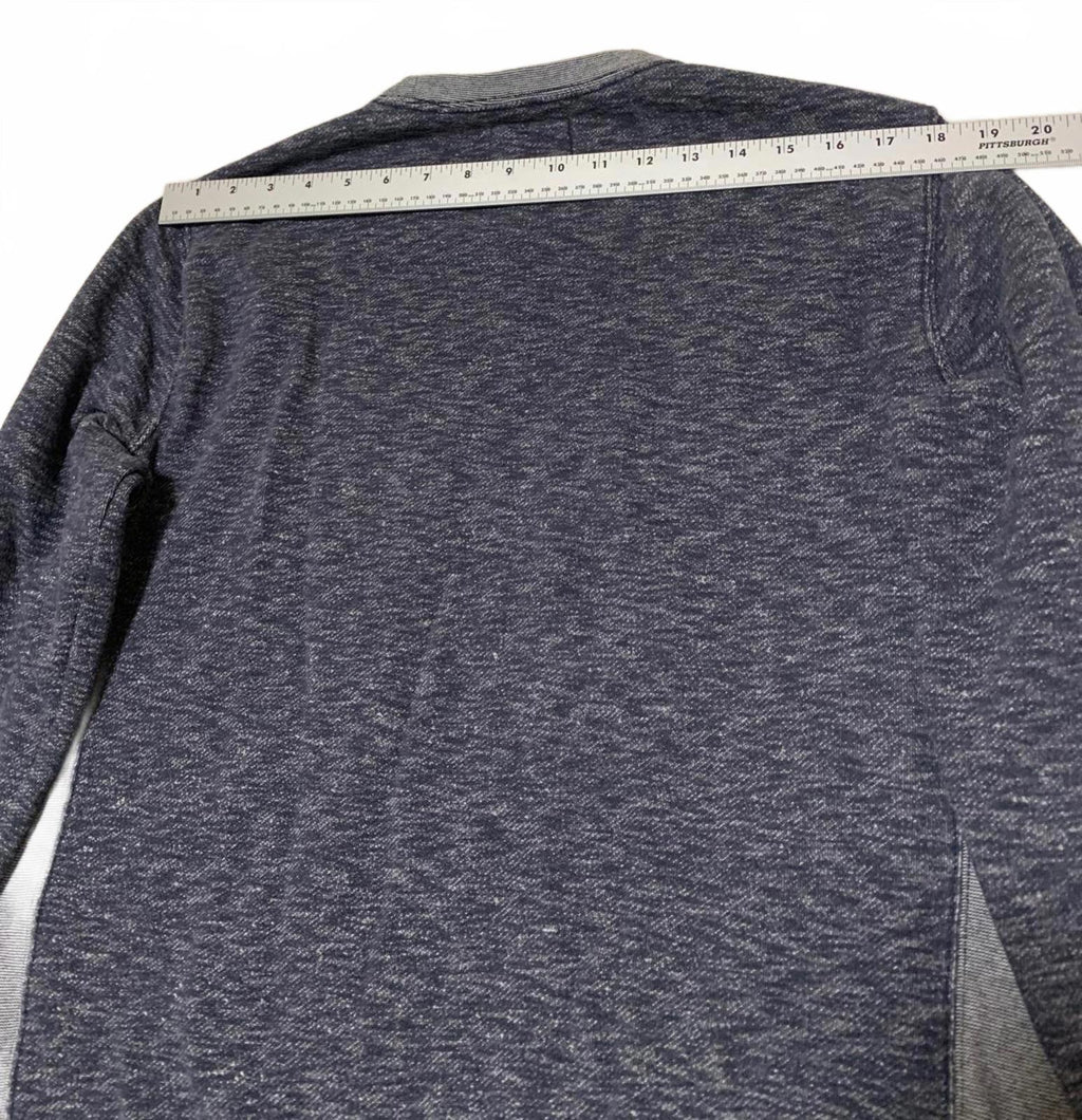 Sudadera de cuello redondo en gris oscuro y claro, talla grande, para hombre de GAP