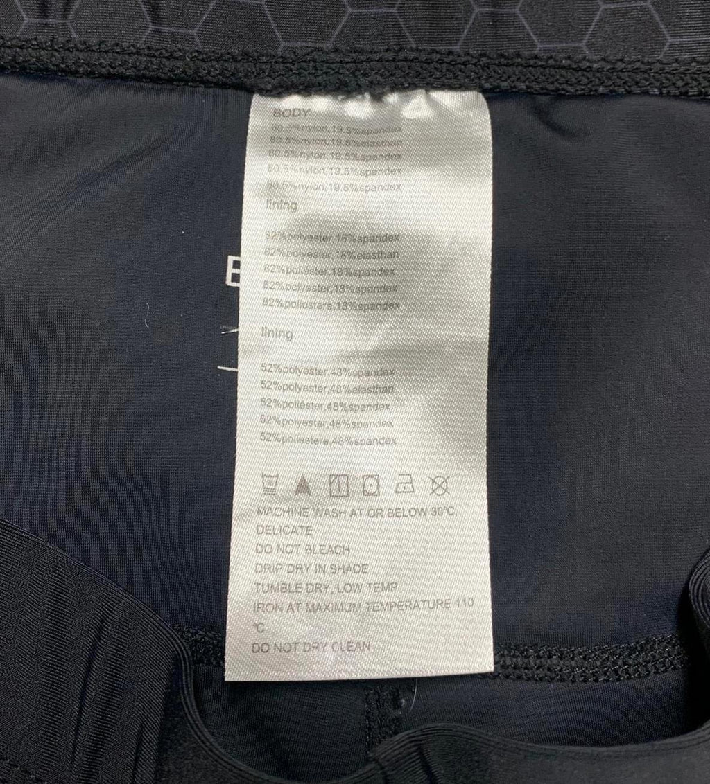 Pantalones cortos de ciclismo acolchados BALEAF para hombre, talla grande, azul y negro