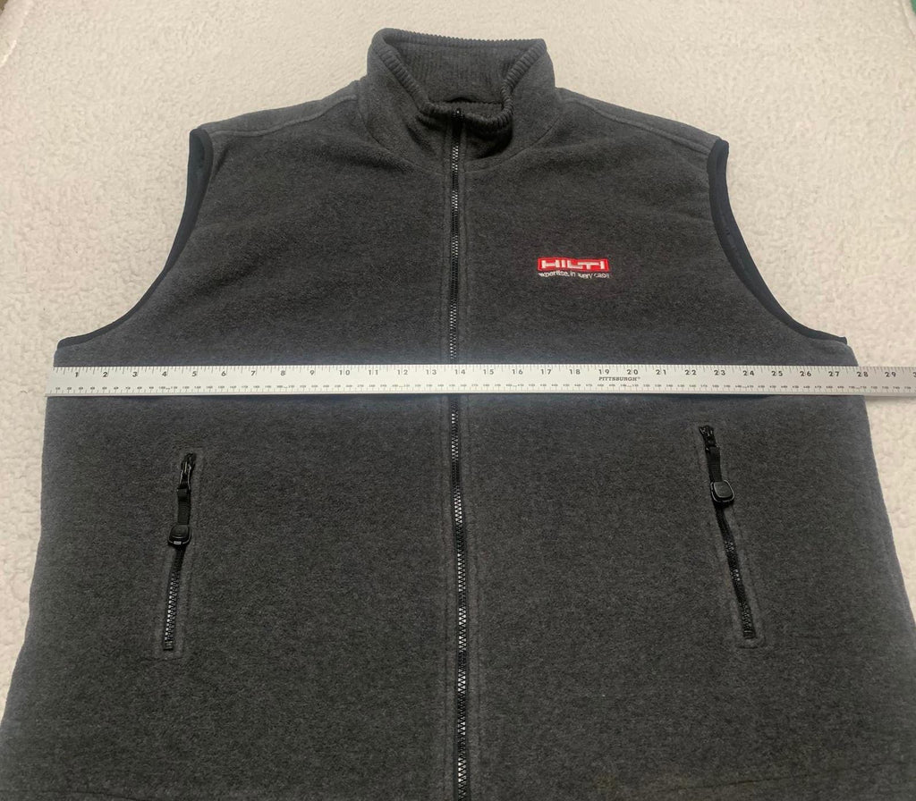 North End All Climate Wear Men's X-Large Gray Hilti Fleece Vest