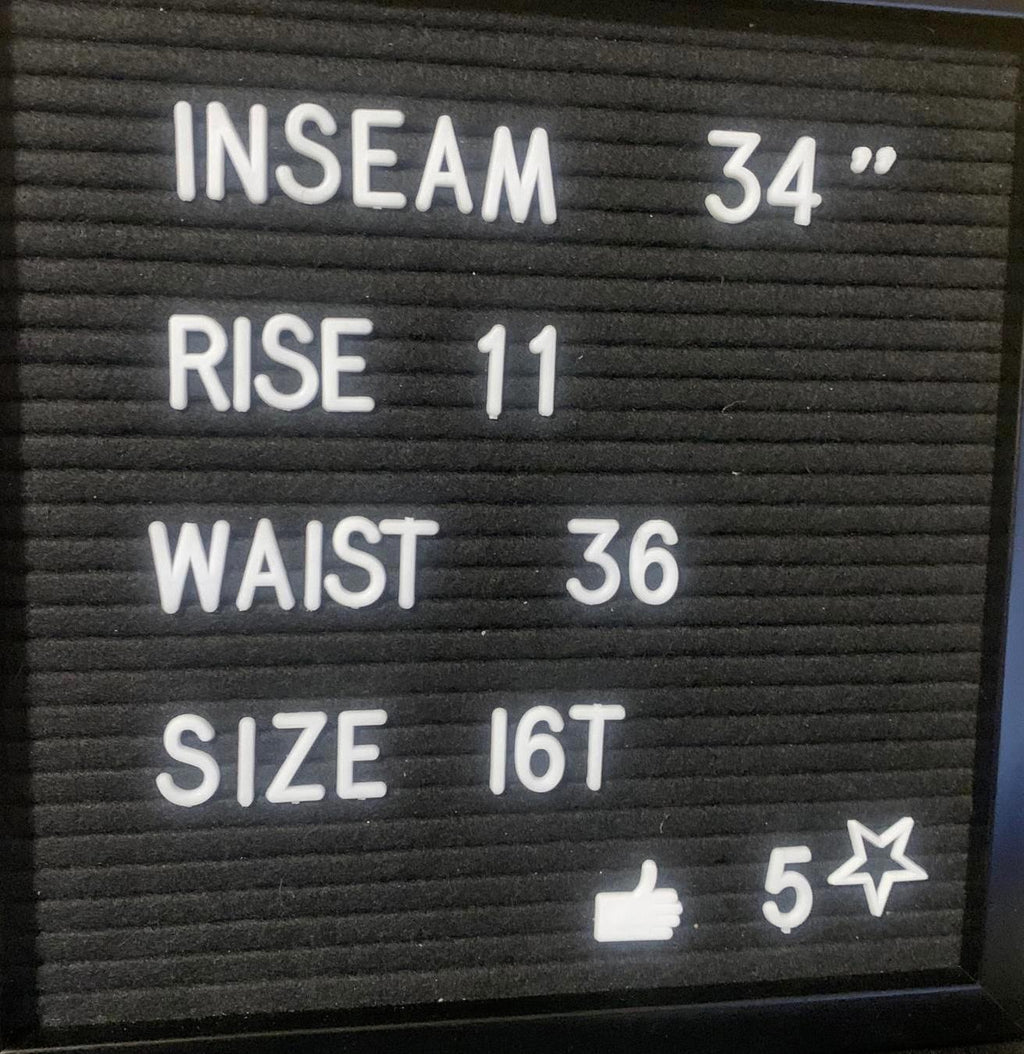 Pantalones anchos blancos Lands' End para mujer, talla 16T