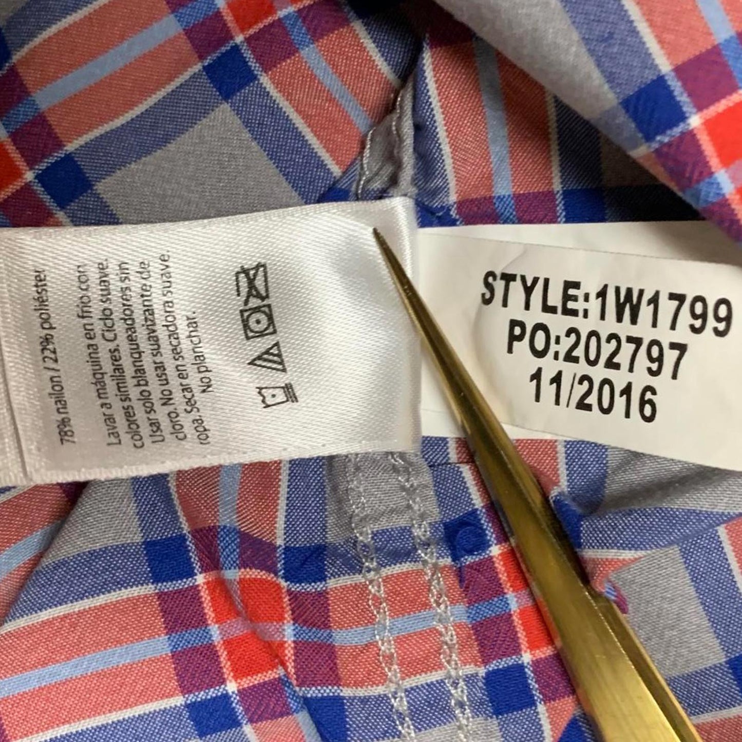 Vineyard Vines Mens Sz XXL Plaid Red Classic Fit Murray Button Shirt