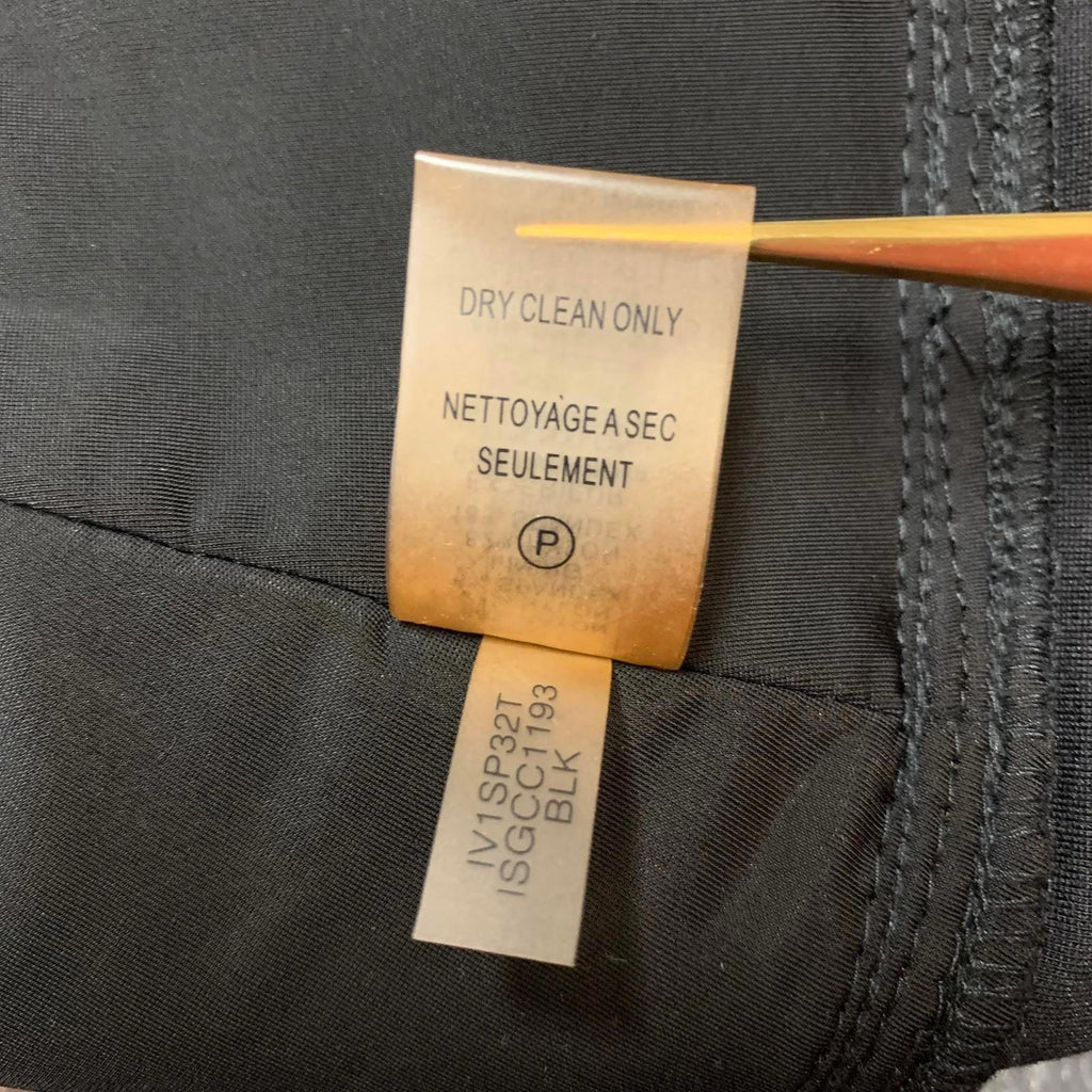 Falda tubo elegante negra de Ivanka Trump para mujer, elástica, de 76 cm de cintura, sin cierres