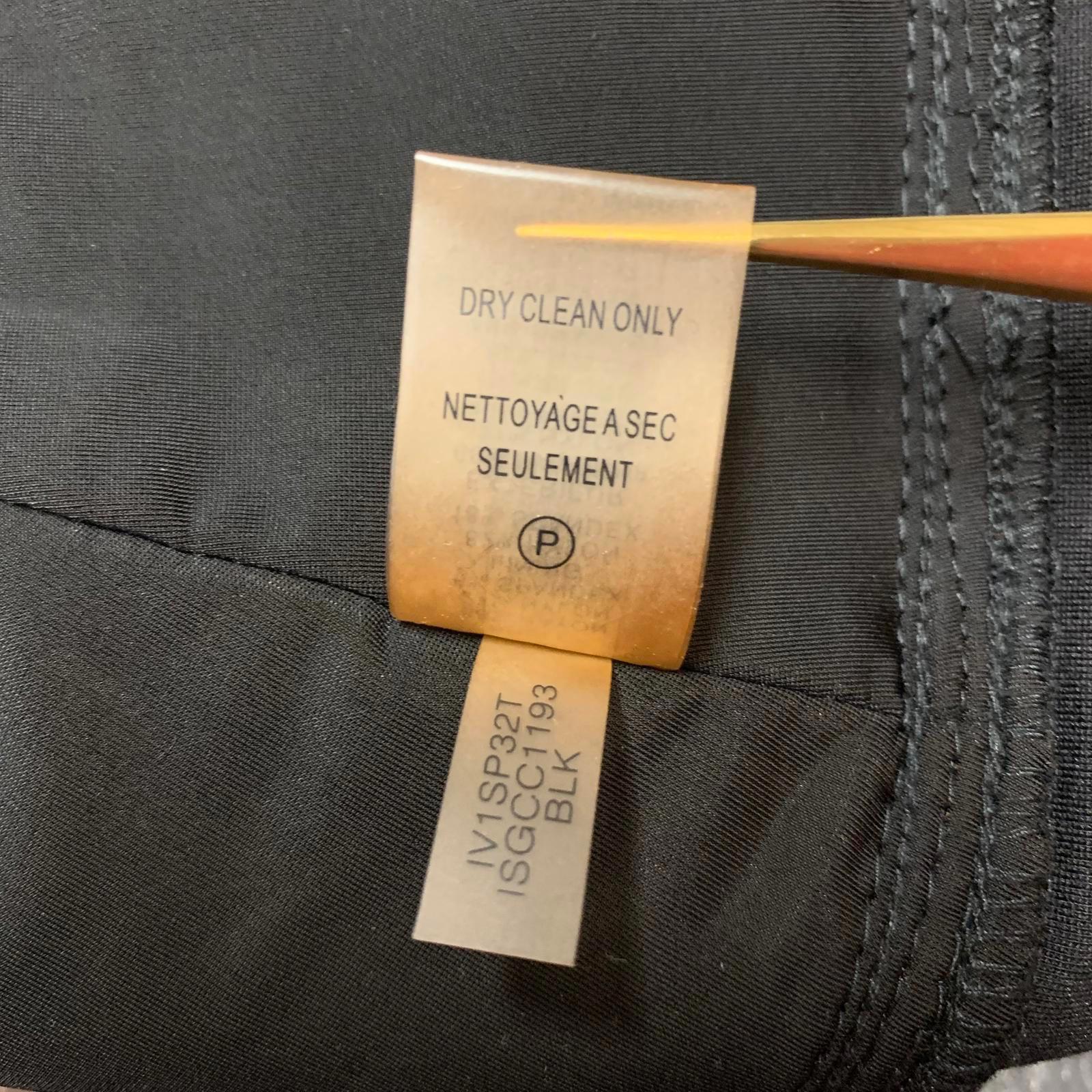 Falda tubo elegante negra de Ivanka Trump para mujer, elástica, de 76 cm de cintura, sin cierres