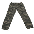 Rewash Brand Junior's Size 7/28 Olive Green Camo Print Straight Leg Pants
