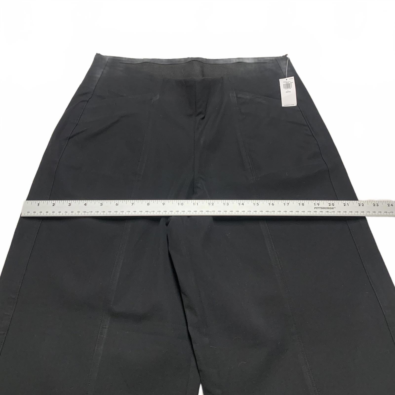 Pantalón Pixie negro de Old Navy para mujer, talla pequeña, cintura ancha y cómoda, 31,5 x 27,5