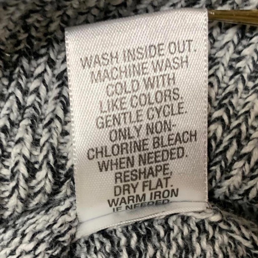 Suéter de algodón a rayas burdeos gris XL para hombre de Croft &amp; Barrow