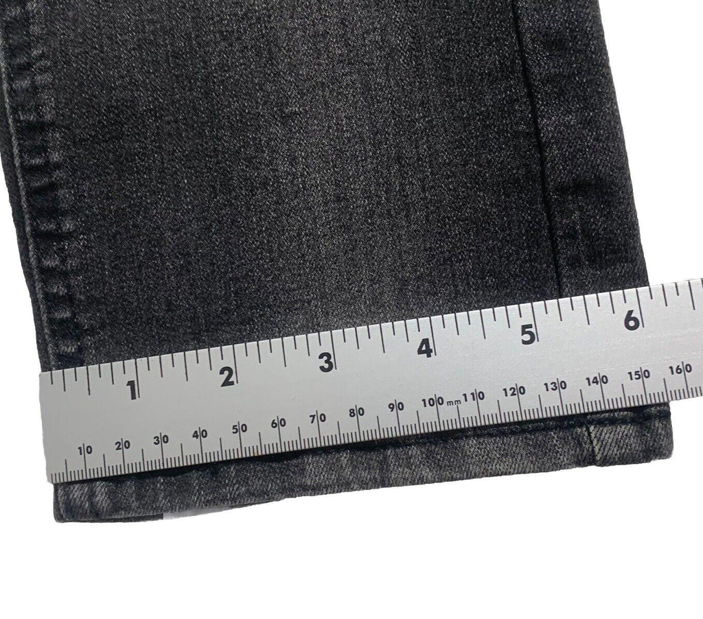 Levi Strauss Signature Boy 14R Vaqueros ajustados en gris carbón