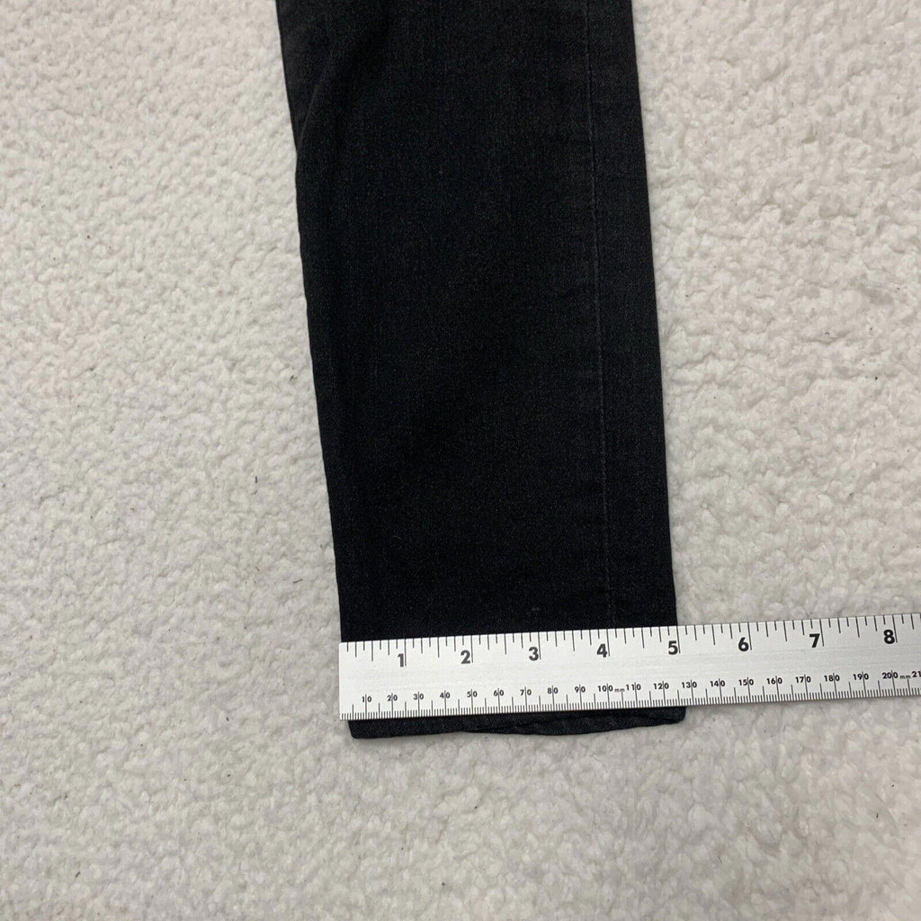 Vaqueros ajustados de tiro alto J.Crew para mujer, talla 27, negros, elásticos