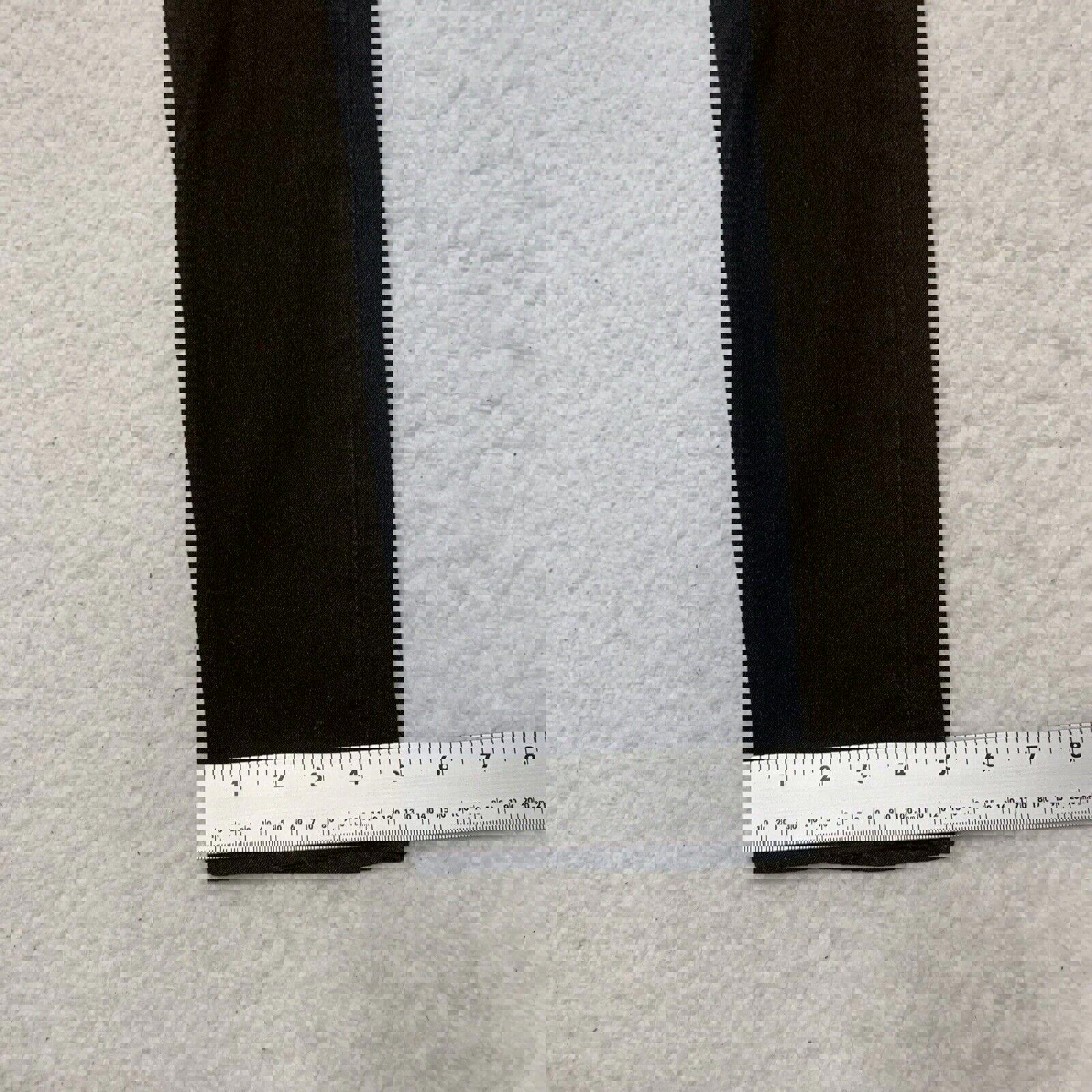 Vaqueros ajustados de tiro alto J.Crew para mujer, talla 27, negros, elásticos