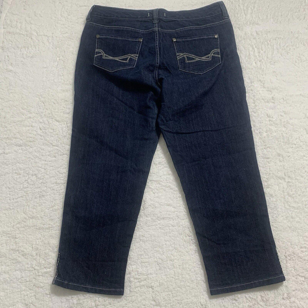 Nine West Vintage Jeans America Boho Women's 14/32 Dark