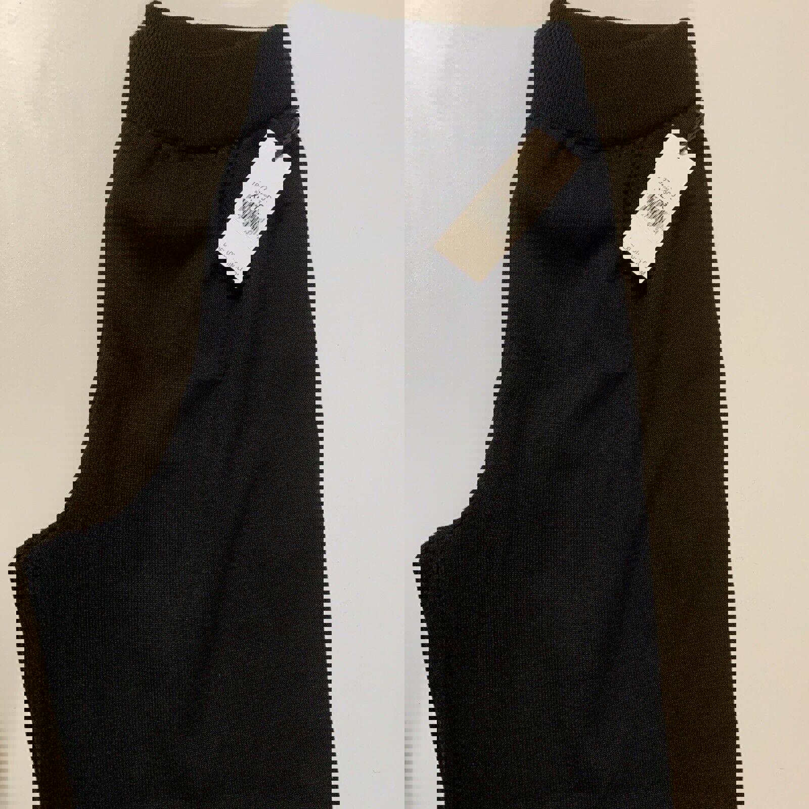 Pantalones cortos negros de pierna ancha estilo gaucho de Dex Clothing para mujer, talla extra grande