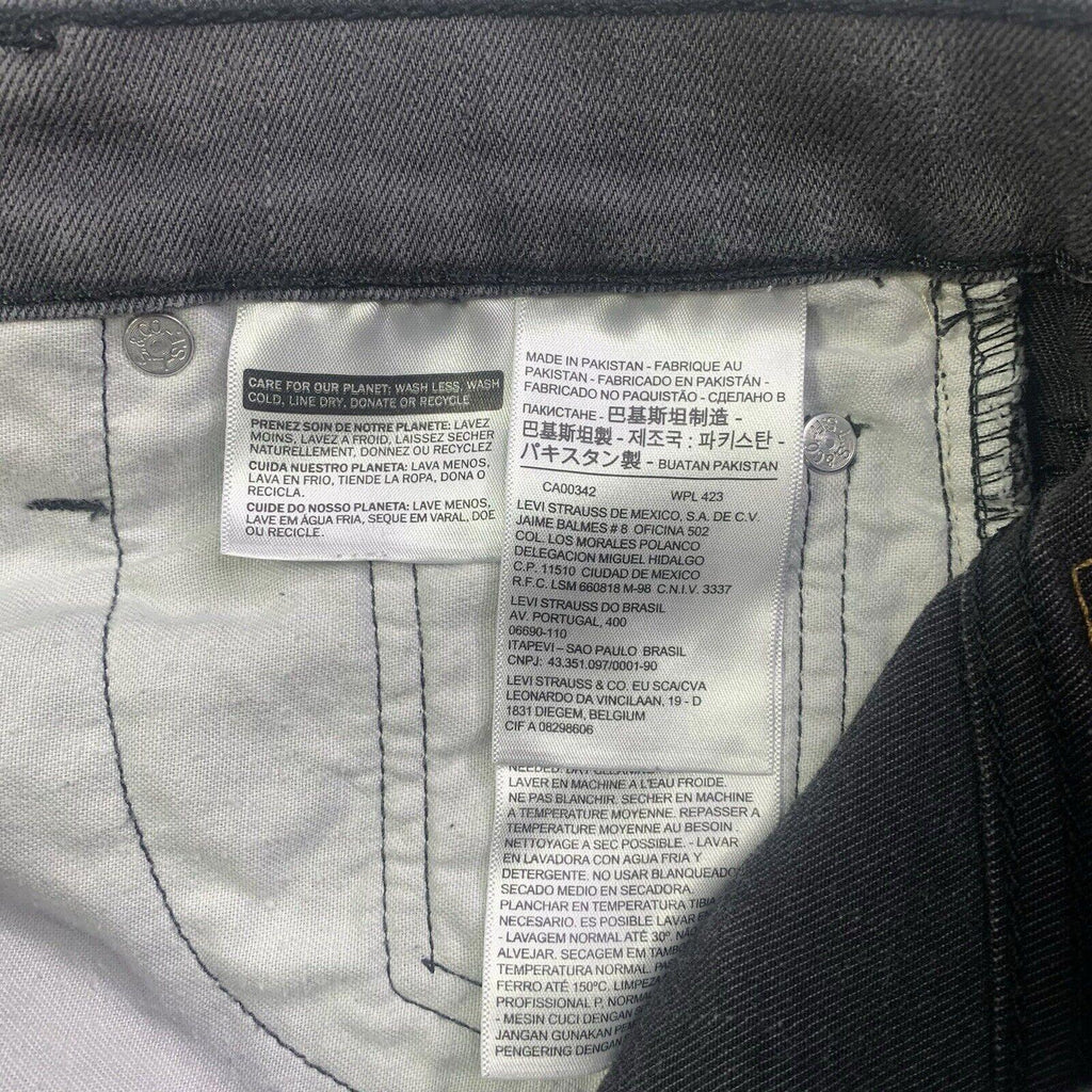 Levi Strauss 511 Men's Size 29x32 Gray 5  Straight Leg Jeans