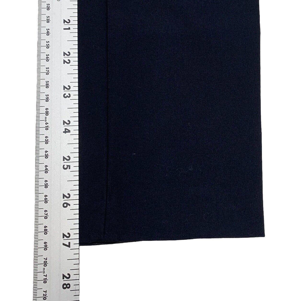 Pantalones de vestir Zara para mujer, talla 4, azul marino oscuro, pierna recta