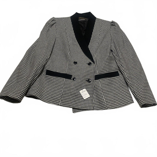 VTG 80s Jacques New York Paris Womens Sz 14 1/2 Career Blazer Jacket Wool USA